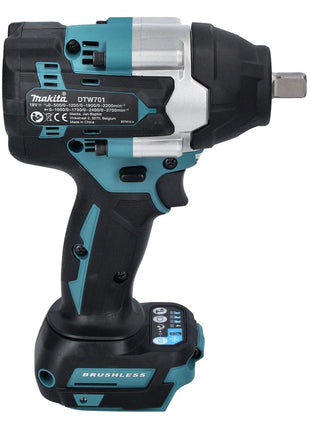 Avvitatore a impulsi a batteria Makita DTW 701 RM1 18 V 700 Nm 1/2" XPT Brushless + 1x batteria ricaricabile 4,0 Ah + caricabatterie
