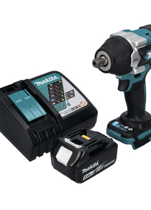 Makita DTW 701 RT1 Visseuse à choc sans fil 18 V 700 Nm 1/2'' XPT Brushless + 1x batterie 5,0 Ah + chargeur