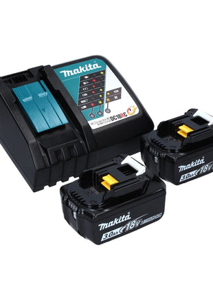 Makita DTW 701 RFJ clé à chocs sans fil 18 V 700 Nm 1/2'' XPT Brushless + 2x batterie 3,0 Ah + chargeur + Makpac