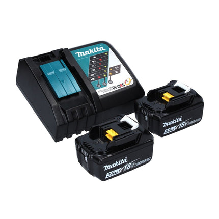 Makita DTW 701 RFJ Atornillador de impacto inalámbrico 18 V 700 Nm 1/2" XPT Brushless + 2x batería 3.0 Ah + cargador + Makpac