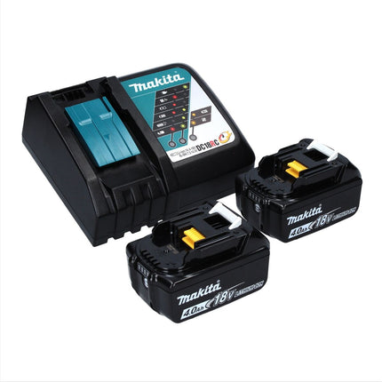 Llave de impacto sin cable Makita DTW 701 RMJ 18 V 700 Nm 1/2" XPT Brushless + 2x batería recargable 4.0 Ah + cargador + Makpac
