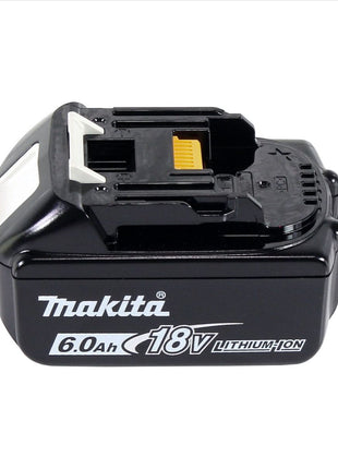 Makita DTW 701 G1J Clé à choc sans fil 18 V 700 Nm 1/2'' XPT Brushless + 1x batterie 6,0 Ah + Makpac - sans chargeur