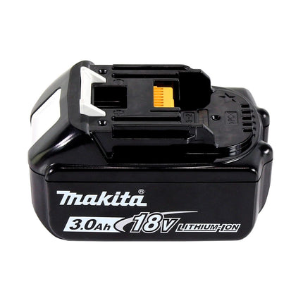 Makita DPO 600 F1 cordless eccentric polisher 18 V 150 mm XPT brushless + 1x battery 3.0 Ah - without charger