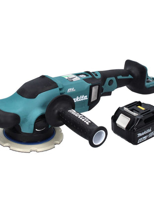 Makita DPO 600 G1 akumulatorowa polerka mimośrodowa 18 V 150 mm XPT bezszczotkowa + 1x akumulator 6,0 Ah - bez ładowarki