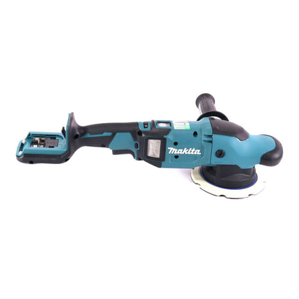 Makita DPO 600 RG1 Pulidora excéntrica a batería 18 V 150 mm XPT Brushless + 1 batería de 6,0 Ah + cargador