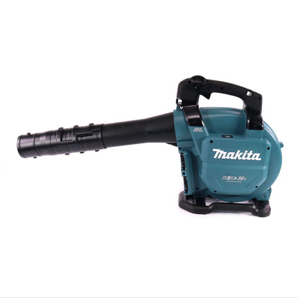 Makita DUB 363 PT2V Aspirateur Souffleur sans fil 36 V ( 2x 18 V ) Brushless + 2x Batterie 5,0 Ah + 1x Double chargeur + Kit d'aspiration