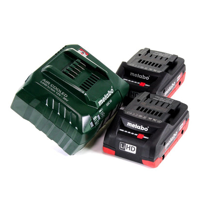 Metabo BH 18 LTX BL 16 cordless hammer drill 18 V 1.3 J SDS-plus Brushless ( 600324800 ) + 2x rechargeable battery 4.0 Ah + charger + MetaBOX