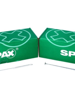 SPAX Set BIT T-STAR plus T30 - 6,4 x 25 mm, 5 Stk. ( 5000009182309 ) + HI.FORCE Tellerkopf Schraube 6,0 x 200 mm 50 Stk. ( 0251010602005 )