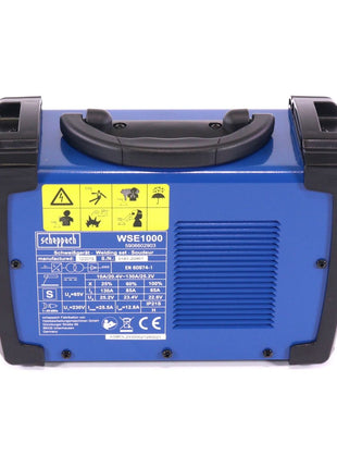 Scheppach WSE 1000 Poste à souder 5865 W 25,2 V - 130 A ( 5906602903 )