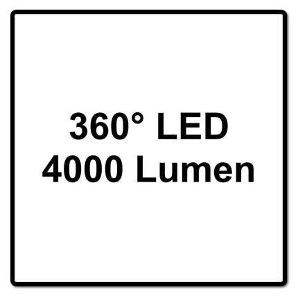 Brennenstuhl professionalLINE Foco LED híbrido ORUM 360° 50 W (9171400401) 4000 lm IP 65 funcionamiento con batería y red