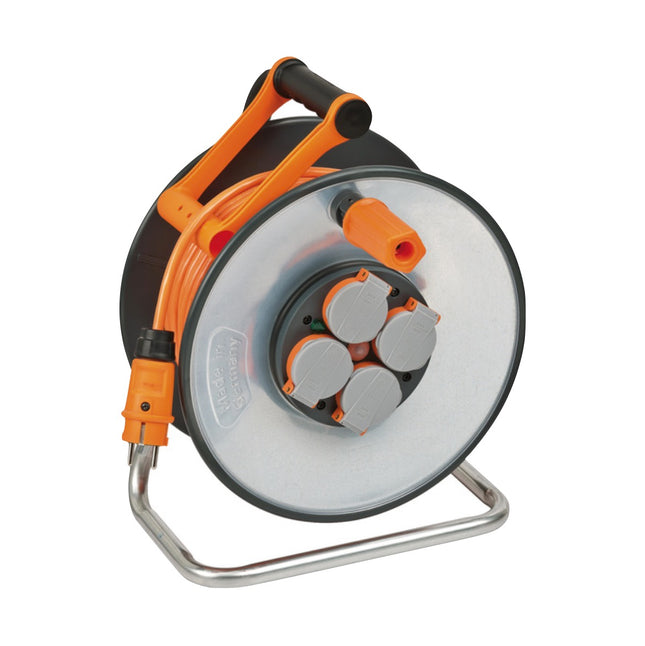Brennenstuhl professionalLINE SteelCore Avvolgicavo 50 m ( 9191500200 ) - IP 44, H07BQ-F 3G1,5
