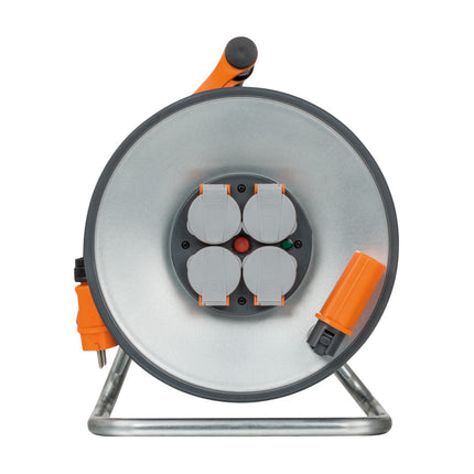 Brennenstuhl professionalLINE SteelCore Enrouleur de câble, 50 m - IP 44, H07BQ-F 3G1,5 (9191500200)