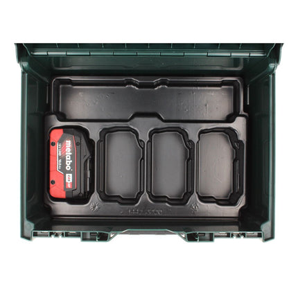 Set básico Metabo 1x batería 18 V 10,0 Ah LIHD + metaBOX - sin cargador