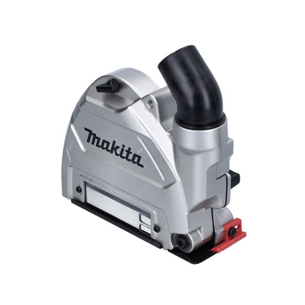 Amoladora angular a batería Makita GA 005 GZ01 40 V máx. 125 mm sin escobillas XGT + campana de aspiración + Makpac - sin batería, sin cargador