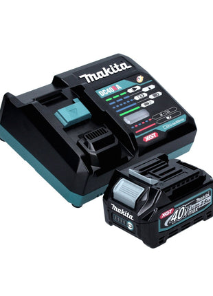 Makita GA008GD101 Cordless Angle Grinder 125 mm 40V max. Brushless XGT + 1x Battery 2.5 Ah + Charger + Suction Hood + Makpac Case