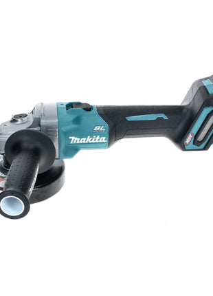 Makita GA008GM101 Cordless Angle Grinder 125 mm 40V max. Brushless XGT + 1x Battery 2.5 Ah + Charger + Suction Hood + Makpac Case