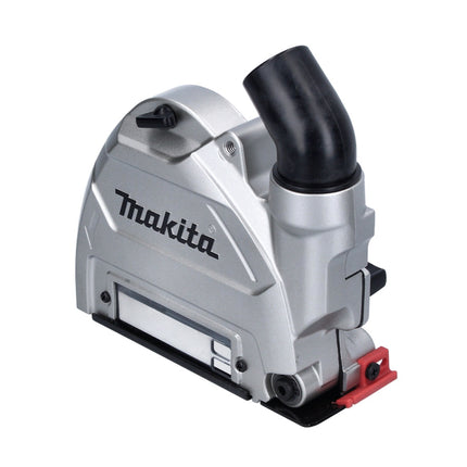 Amoladora angular a batería Makita GA 016 GD101 40 V máx. 125 mm sin escobillas XGT + 1x batería 2,5 Ah + cargador + campana de aspiración + Makpac