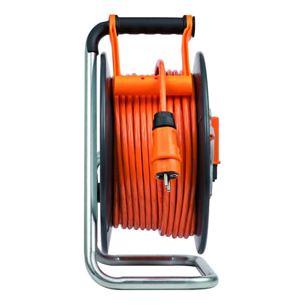 Brennenstuhl professionalLINE Juego de 4 bobinas de cable SteelCore 33 m IP 44 (4x 9191330200) H07BQ-F 3G1.5