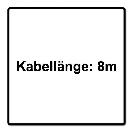 Brennenstuhl professionalLINE Juego 2x regleta 4 enchufes IP 54 8 m (2x 9151480100) H07RN-F 3G1.5