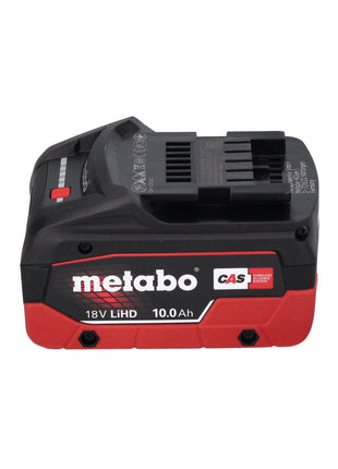 Metabo MKS 18 LTX 58 Scie circulaire à main sans fil 18 V 165 mm + 1x Batterie 10,0 Ah + Coffret MetaLoc - sans chargeur