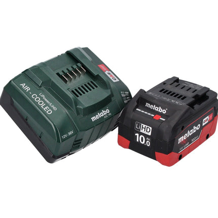 Metabo W 18 LTX 125 Quick Winkelschleifer 18 V 125 mm ( 602174860 ) + 1x 10,0 Ah Akku + Ladegerät + Koffer