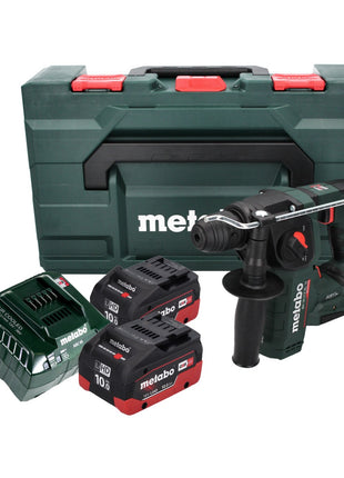 Metabo BH 18 LTX BL 16 Tassellatore a batteria 18 V 1.3 J SDS-plus Brushless + 2x Batterie 10,0 Ah + Caricabatterie + Valigetta MetaBOX