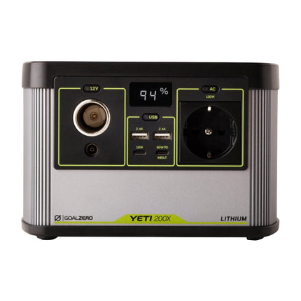 Goal Zero Yeti 200X Centrale portable 230 V 13 Ah - Centrale électrique / Générateur / Accumulateur d'énergie (22080)