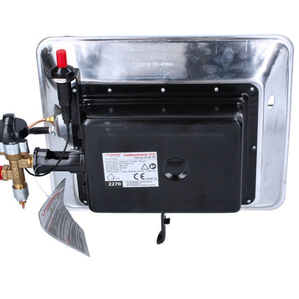 Rothenberger Industrial Set 4x Riscaldatori a gas Eco Piezo ( 4x 35985 ) 2,7 kW - 4,2 kW per bombole di gas propano 5 kg e 11 kg