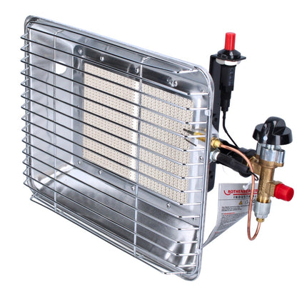 Rothenberger Industrial Set 4x Riscaldatori a gas Eco Piezo ( 4x 35985 ) 2,7 kW - 4,2 kW per bombole di gas propano 5 kg e 11 kg