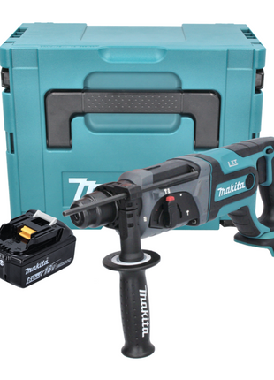 Taladro percutor inalámbrico Makita DHR 241 G1J 18 V 2,0 J SDS plus + 1x batería 6,0 Ah + Makpac - sin cargador