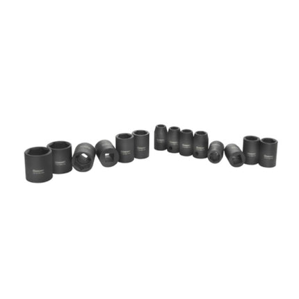 Rodcraft RS4114 juego de vasos 1/2" 14 piezas 10 - 27 mm (8951012356) llave de vaso con tuercas CrMo resistentes a impactos