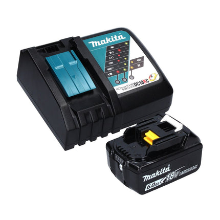 Oscilador de batería Makita DTM 51 RG1J 18 V + 1x batería 6,0 Ah + cargador + Makpac