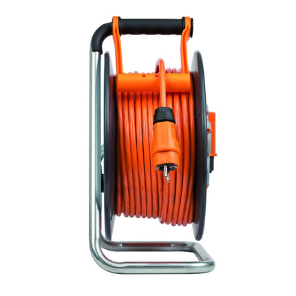 Brennenstuhl professionalLINE Juego de 2 bobinas de cable SteelCore 33 m IP 44 (2x 9192330200) H07BQ-F 3G2.5