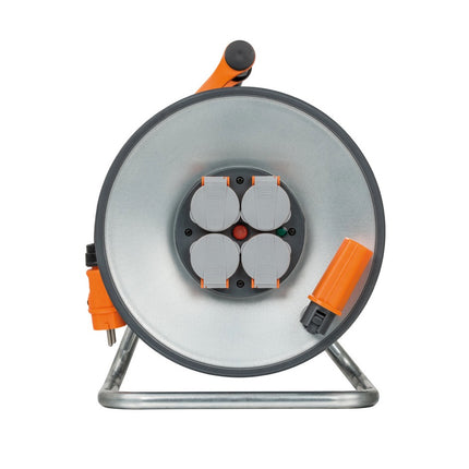 Brennenstuhl professionalLINE Juego de 2 bobinas de cable SteelCore 33 m IP 44 (2x 9192330200) H07BQ-F 3G2.5