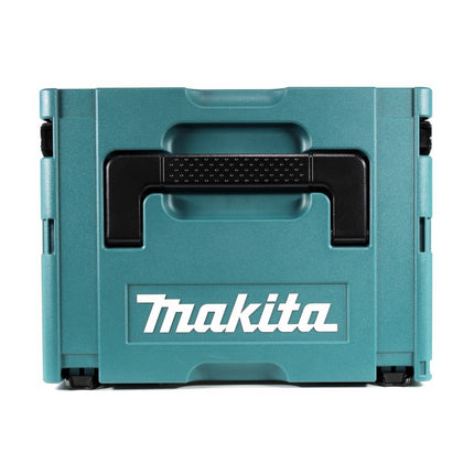 Makita DDF 458 RG1J W Taladro atornillador inalámbrico 18 V 91 Nm blanco + 1x batería 6,0 Ah + cargador + Makpac