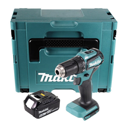 Makita DDF 483 G1J akumulatorowa wiertarko-wkrętarka 18 V 40 Nm bezszczotkowa + 1x akumulator 6.0 + Makpac - bez ładowarki