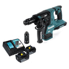 Taladro percutor a batería Makita DHR 281 RG 36 V (2x 18 V) 2,8 J SDS-plus sin escobillas + 2x batería 6,0 Ah + cargador