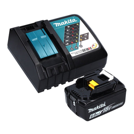 Makita DTW 1002 RG1J Atornillador de impacto inalámbrico 18 V 1000 Nm 1/2" sin escobillas + 1x batería 6,0 Ah + cargador + Makpac
