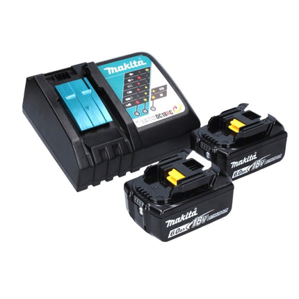 Taladro percutor a batería Makita DHR 263 RGJ 36 V (2x 18 V) 3,0 J SDS-plus + 2x batería 6,0 Ah + cargador