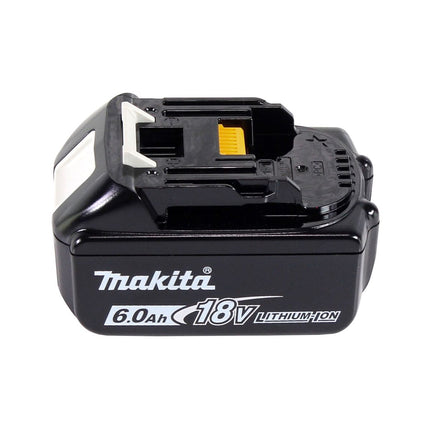 Makita DTD 155 G1J akumulatorowy klucz udarowy 18 V 140 Nm 1/4" bezszczotkowy + 1x akumulator 6,0 Ah + Makpac - bez ładowarki