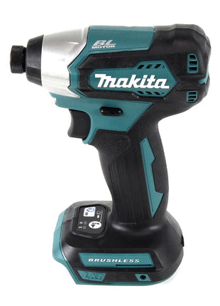 Makita DTD 155 RGJ cordless impact wrench 18 V 140 Nm 1/4" brushless + 2x rechargeable battery 6.0 Ah + charger + Makpac