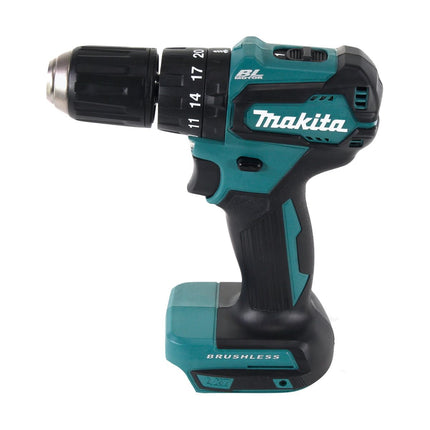 Taladro percutor inalámbrico Makita DHP 483 RG1J 18 V 40 Nm + 1x batería 6,0 Ah + cargador + Makpac
