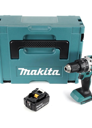 Makita DHP 484 T1J cordless impact drill 18 V 54 Nm brushless + 1x rechargeable battery 5.0 Ah + Makpac - without charger