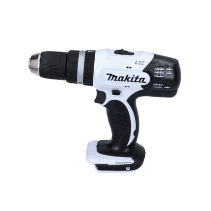 Makita DHP 453 RM1J W Taladro percutor inalámbrico blanco 18 V 42 Nm + 1x batería 4,0 Ah + cargador + Makpac