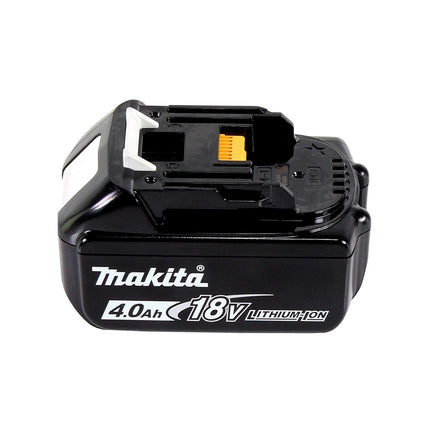 Aspirador a batería Makita DCL 180 M1 B 18 V negro + 1x batería 4,0 Ah - sin cargador