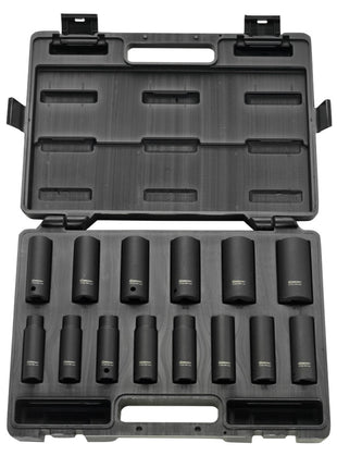 Rodcraft RC2277 Avvitatore ad impulsi 1300 Nm 1/2" + RS4114D Set di dadi a bussola 14 pz. 10 - 27 mm
