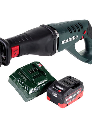 Metabo ASE 18 LTX Scie sabre sans fil 18 V + 1x Batterie 5,5 Ah + Chargeur