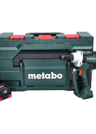 Metabo NP 18 LTX BL 5.0 Riveteuse sans fil 10 kN 18V  + 1x Batterie 5,5 Ah + Coffret MetaBOX - sans chargeur
