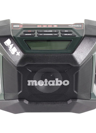 Metabo R 12-18 DAB+ BT Radio de chantier sur batterie 12-18 V DAB+ Bluetooth + 1x batterie 5,5 Ah + chargeur