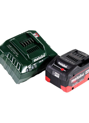 Metabo R 12-18 DAB+ BT Radio de chantier sur batterie 12-18 V DAB+ Bluetooth + 1x batterie 5,5 Ah + chargeur